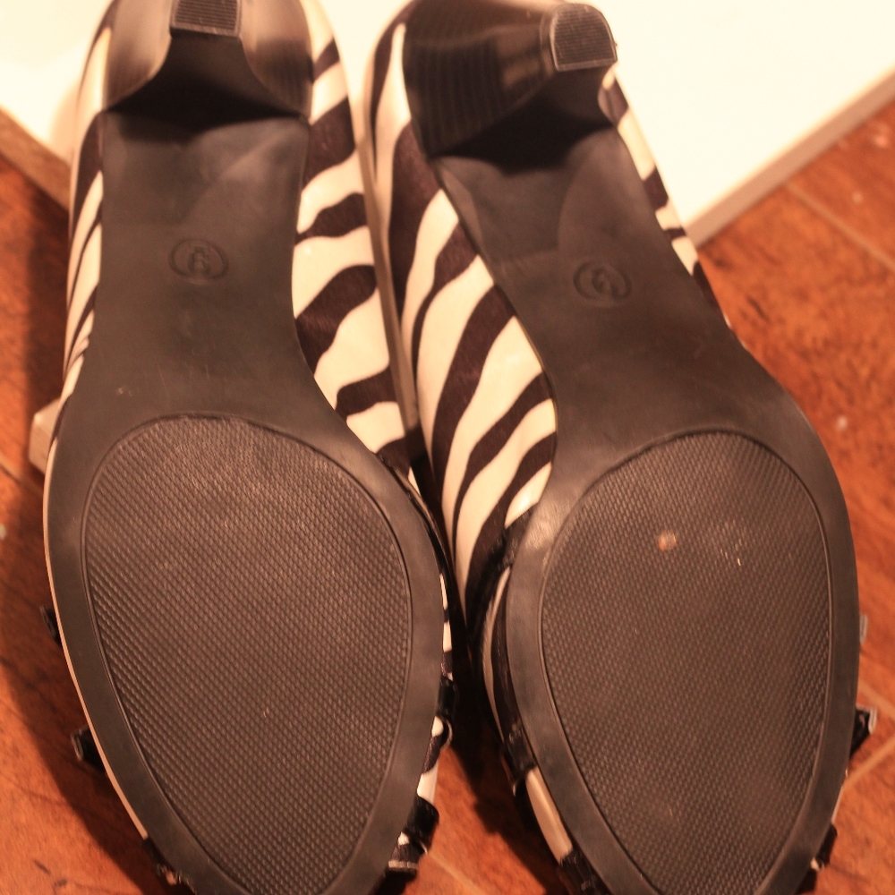 George zebra print heels for women's - Picture 8 of 8